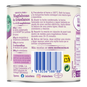 Nestlé La Lechera - leche condensada semidesnatada - 50 sobres x