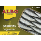 ALBO Sardineta Oli Oliva Verge Extra 85 Gr