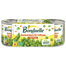 BONDUELLE Pèsols Fins Pack 3