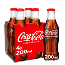 COCA-COLA Refresc 200 Pack 4