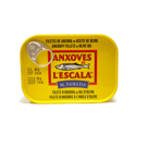 Imagen de Filetes Anchoa De L'escala Aceite Oliva Lata 50g