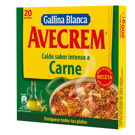 Imagen de Avecrem Caldo Sabor Intenso a Carne 20 Pastillas