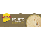 ALBO Bonítol En Oli D'oliva Pack 3 x 65g