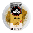 Imagen de Pollo Al Curry+arroz  250g