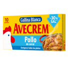 GALLINA BLANCA Avecrem Pollastre -30%sal 10 Pastillas