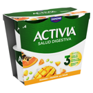 Imagen de Activia Soja Mango y Papaya Pack 4