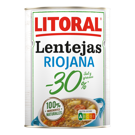 LITORAL Llenties De La Rioja Baix En Sal 425g