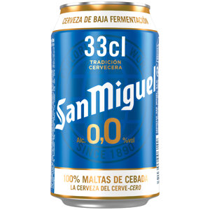 MAHOU 0,0 Cerveza Tostada Sin Alcohol Botella 25cl Pack 6 » Te